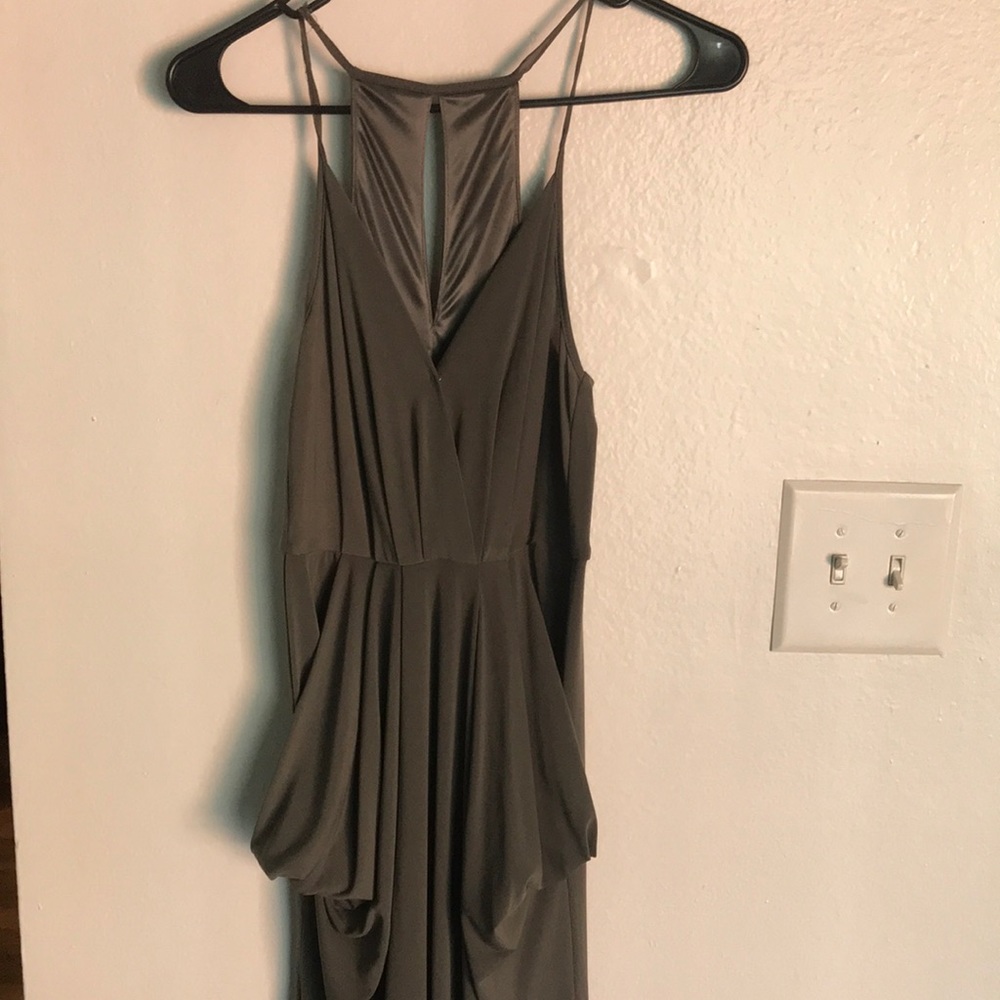 Long BCBG dress.